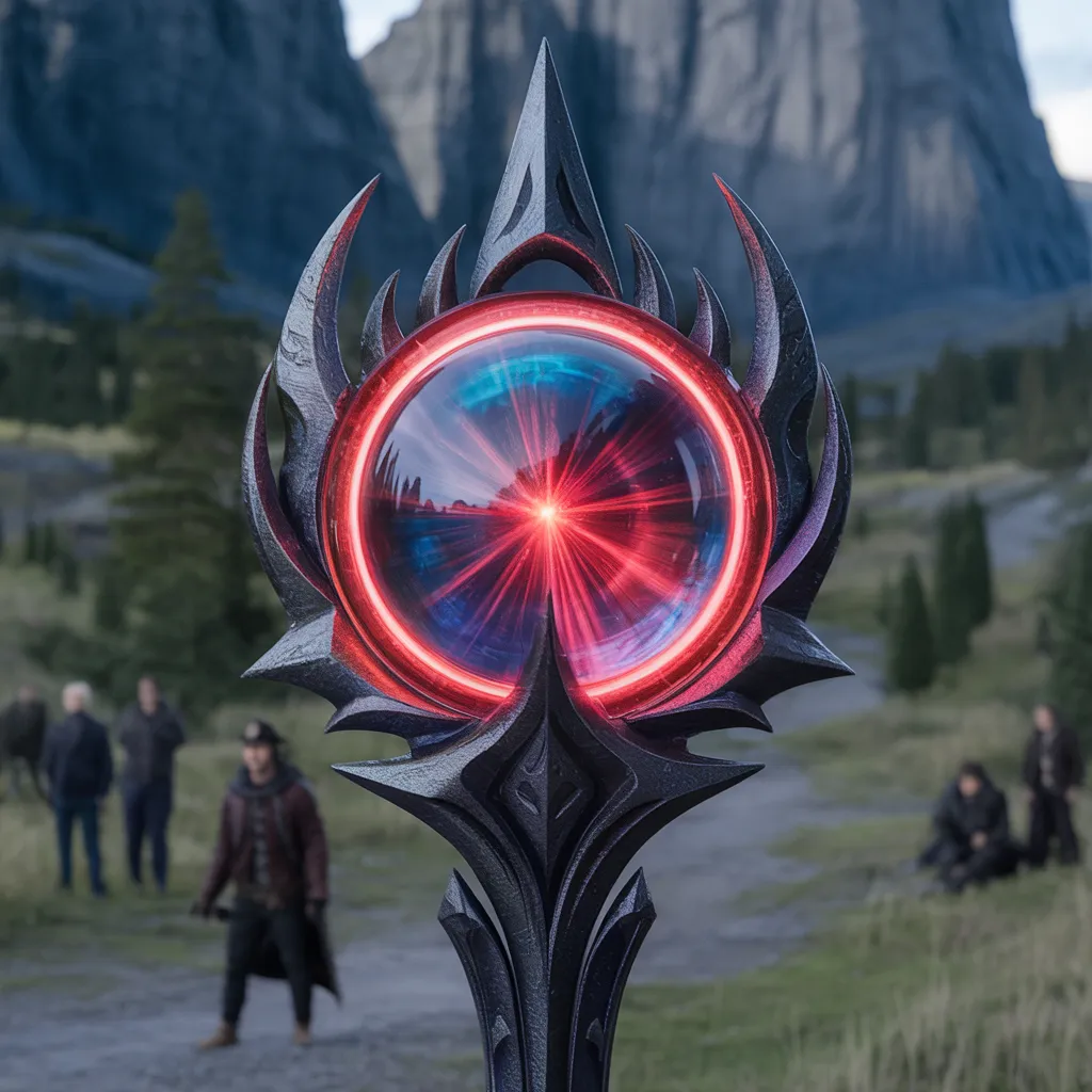 Obsidian Staff Of Radiant Light artwork 3