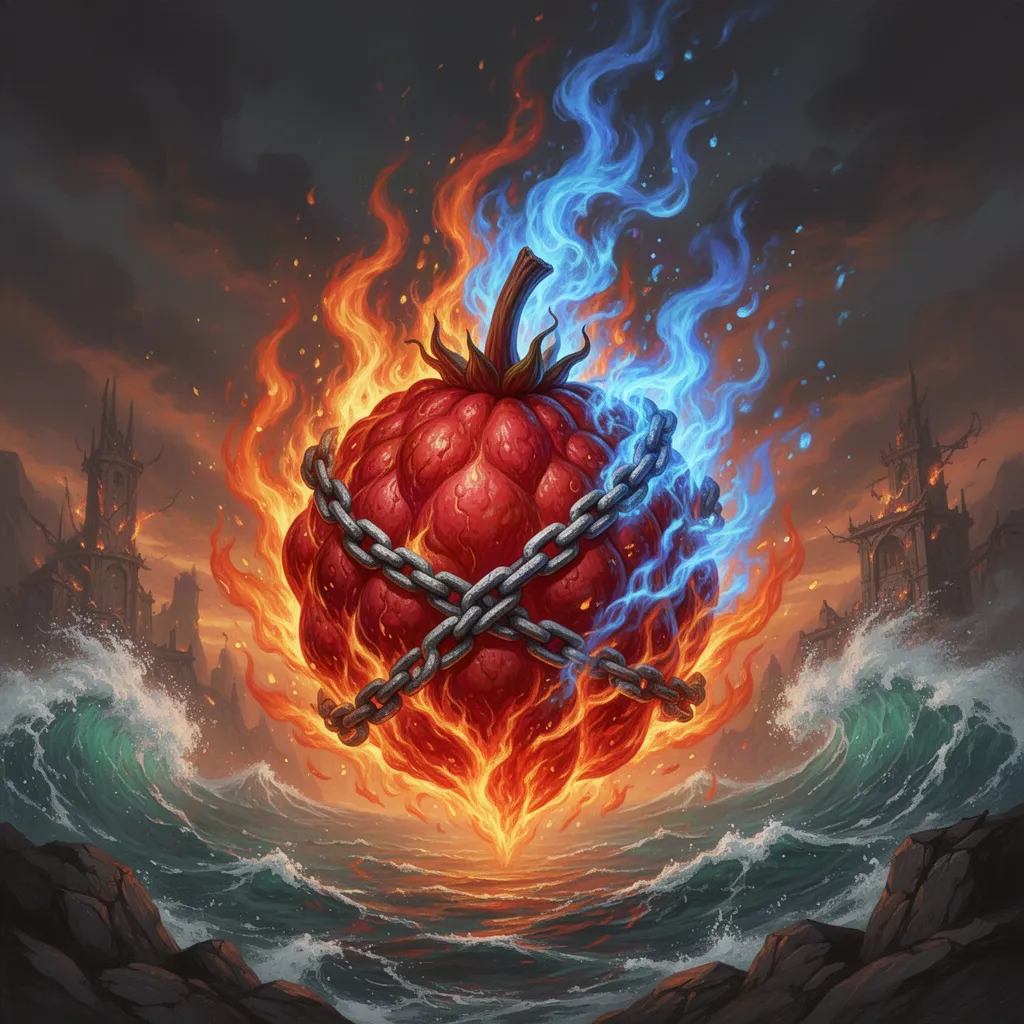 Artwork for Mera Devil Fruit (Fire Fruit/Type:Logia)