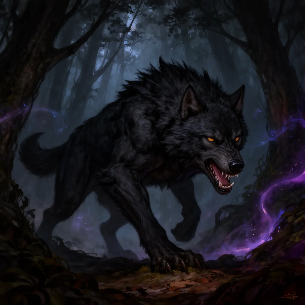 Tara Willow, The Black Beast artwork 3