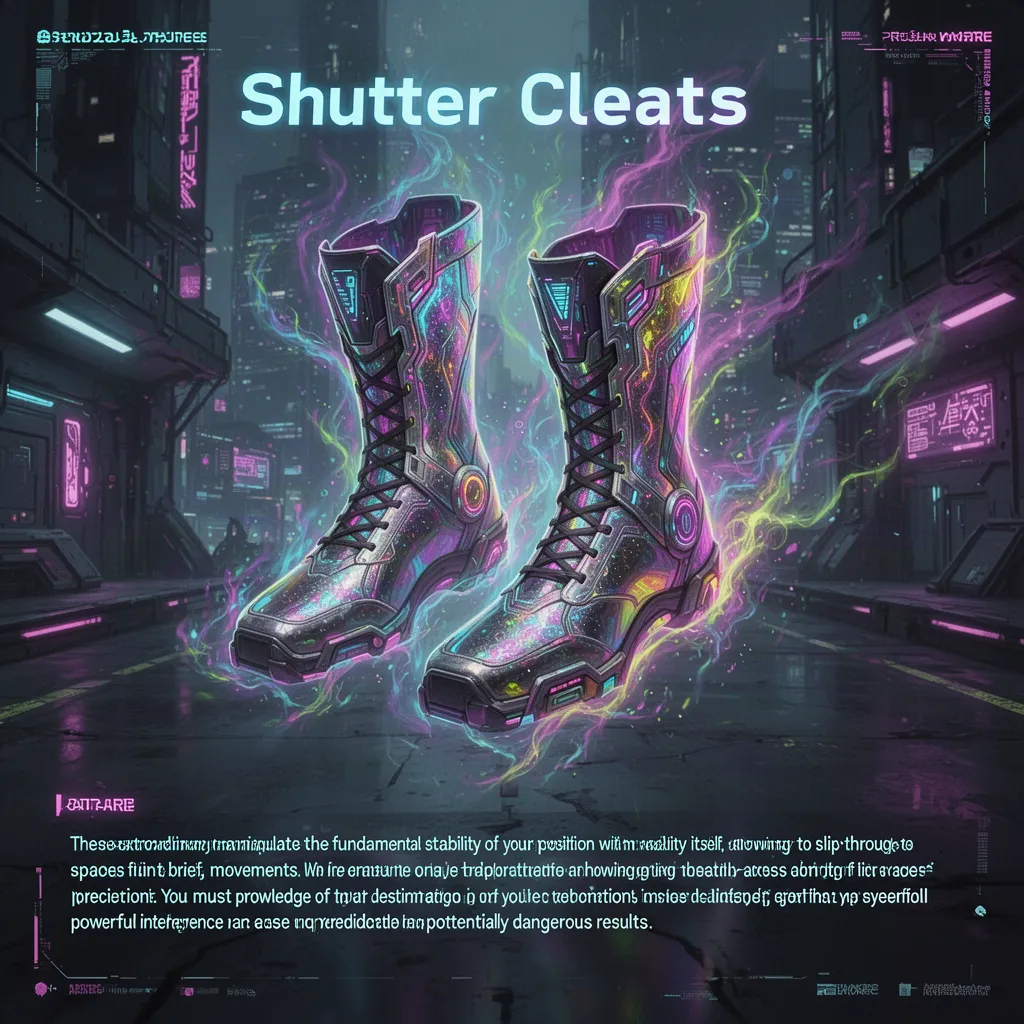 Artwork for Shutter Cleats