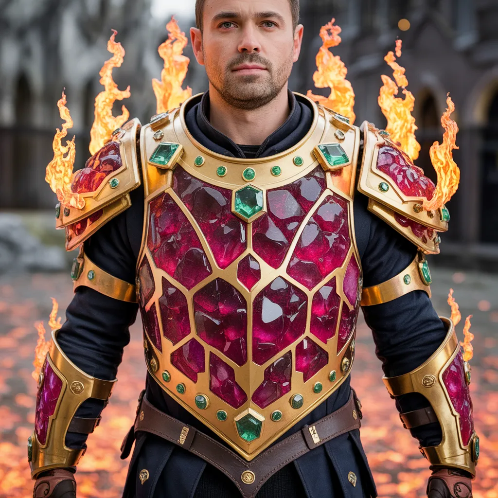 Breastplate Of Dragon Fire artwork 2