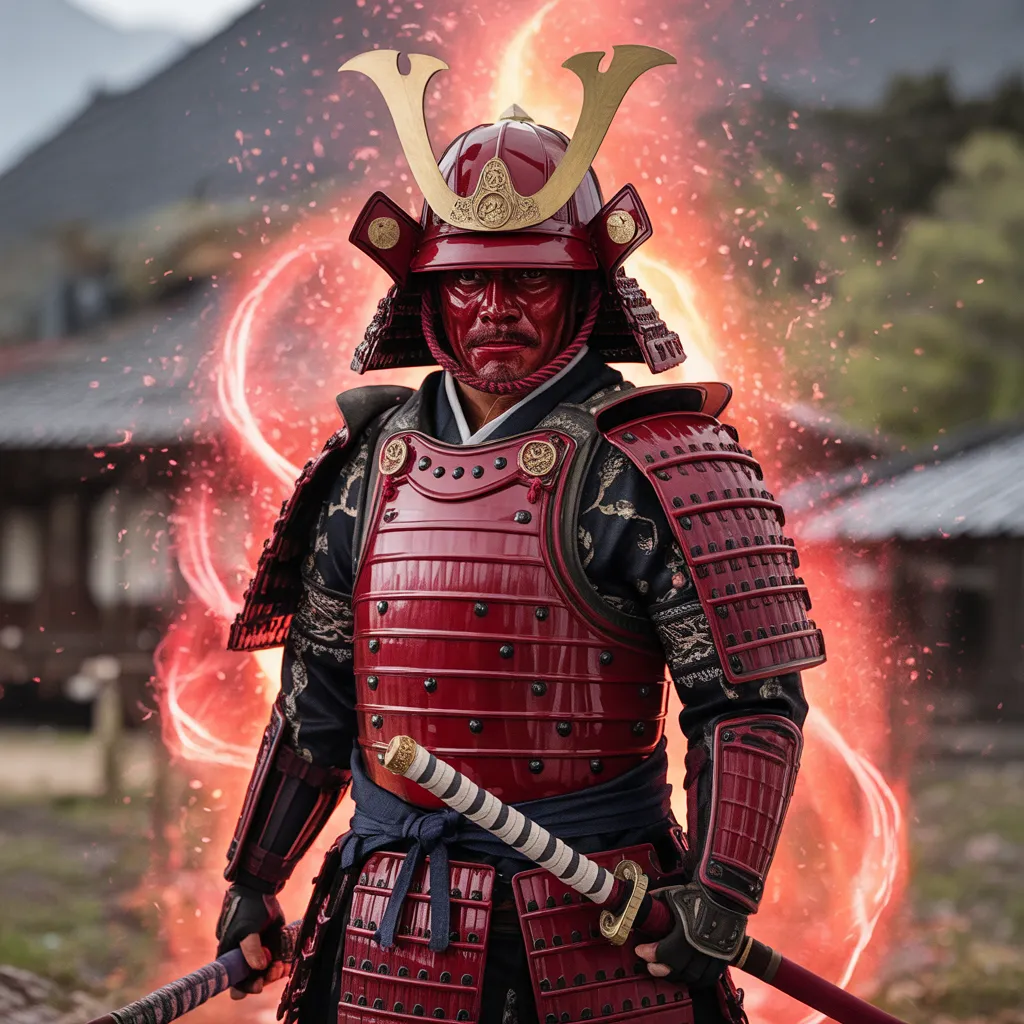 Artwork for 30,000 Crimson Samurai Armor