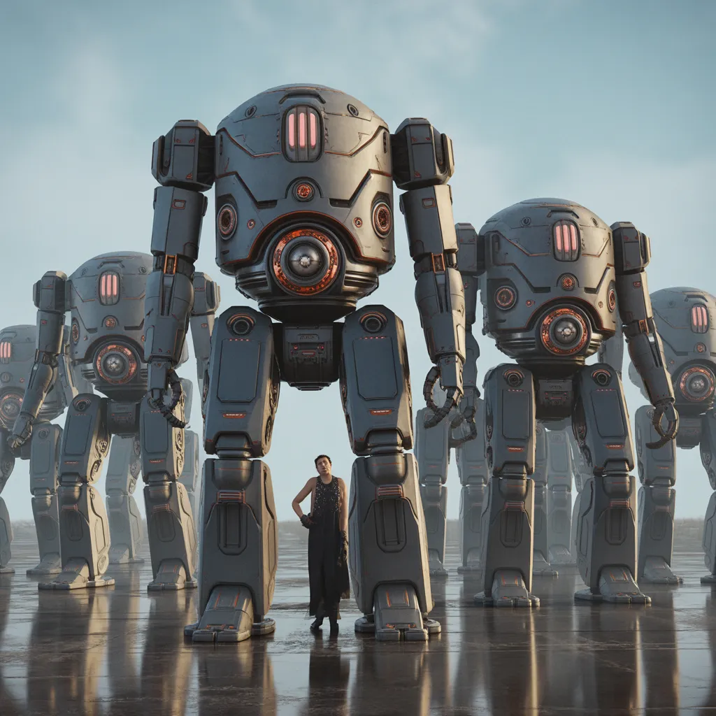 Artwork for Helium-3 Robotic Mechanical Servants.