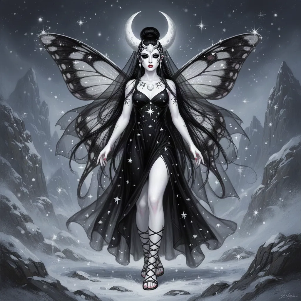 Harpsy Nul the Lady Moon artwork 2