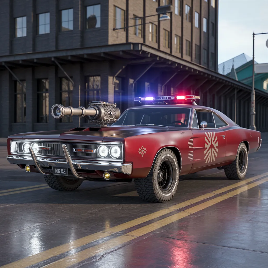 Artwork for Heavily Armoredred1966 Dodge Charger Rt (Cloned)