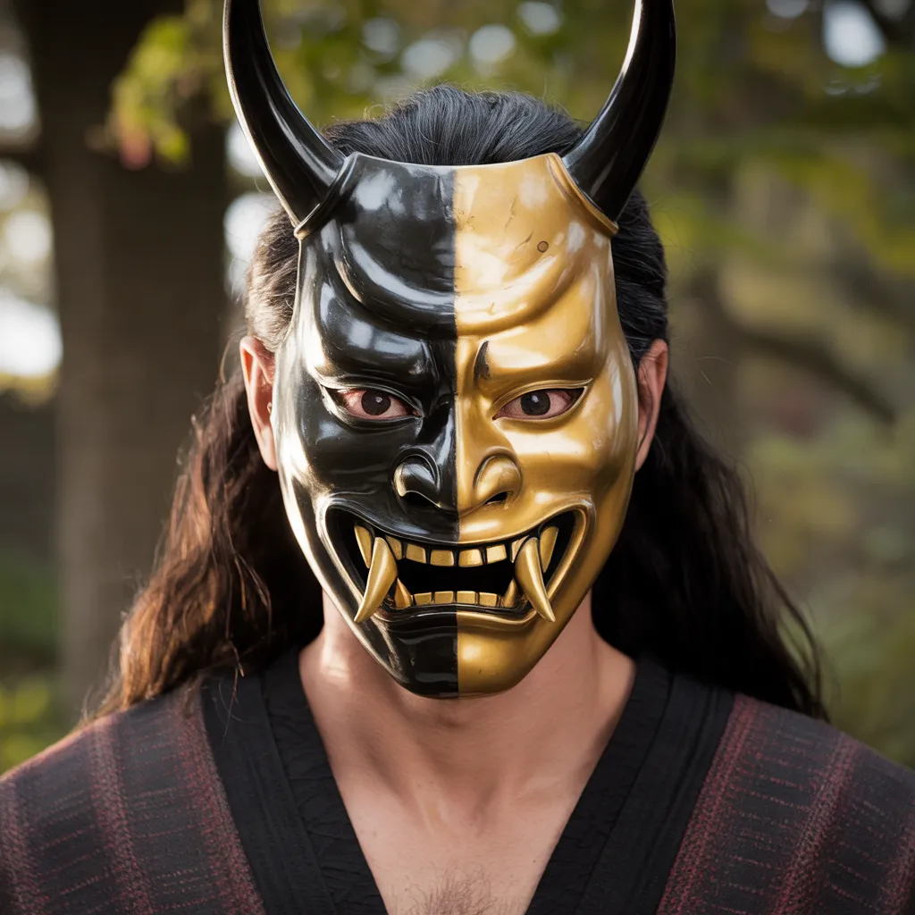 Artwork for Black And Gold Half Mask Of Benimaru