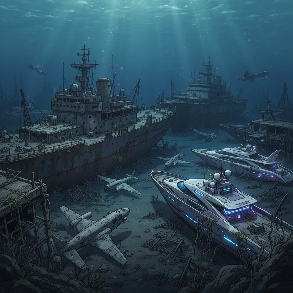 Artwork for Underwater Graveyard