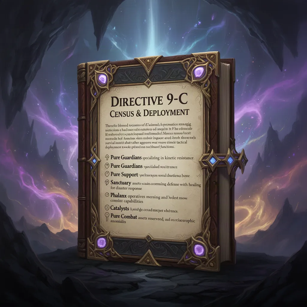 Artwork for Directive 9-C: Census & Deployment