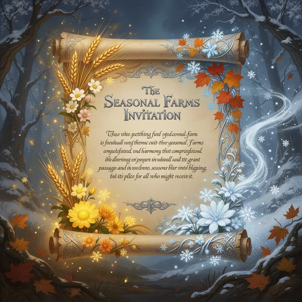 Artwork for The Seasonal Farms Invitation