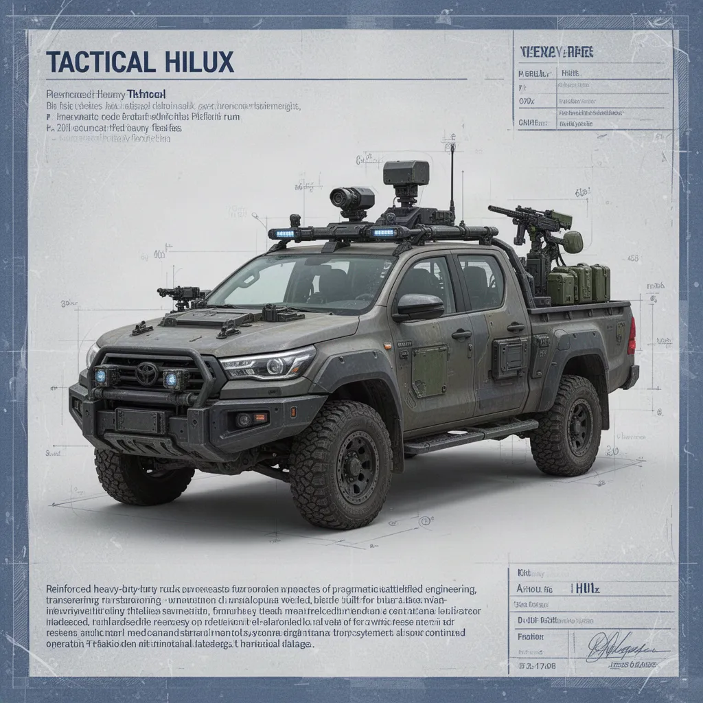 Artwork for Tactical Hilux Technical