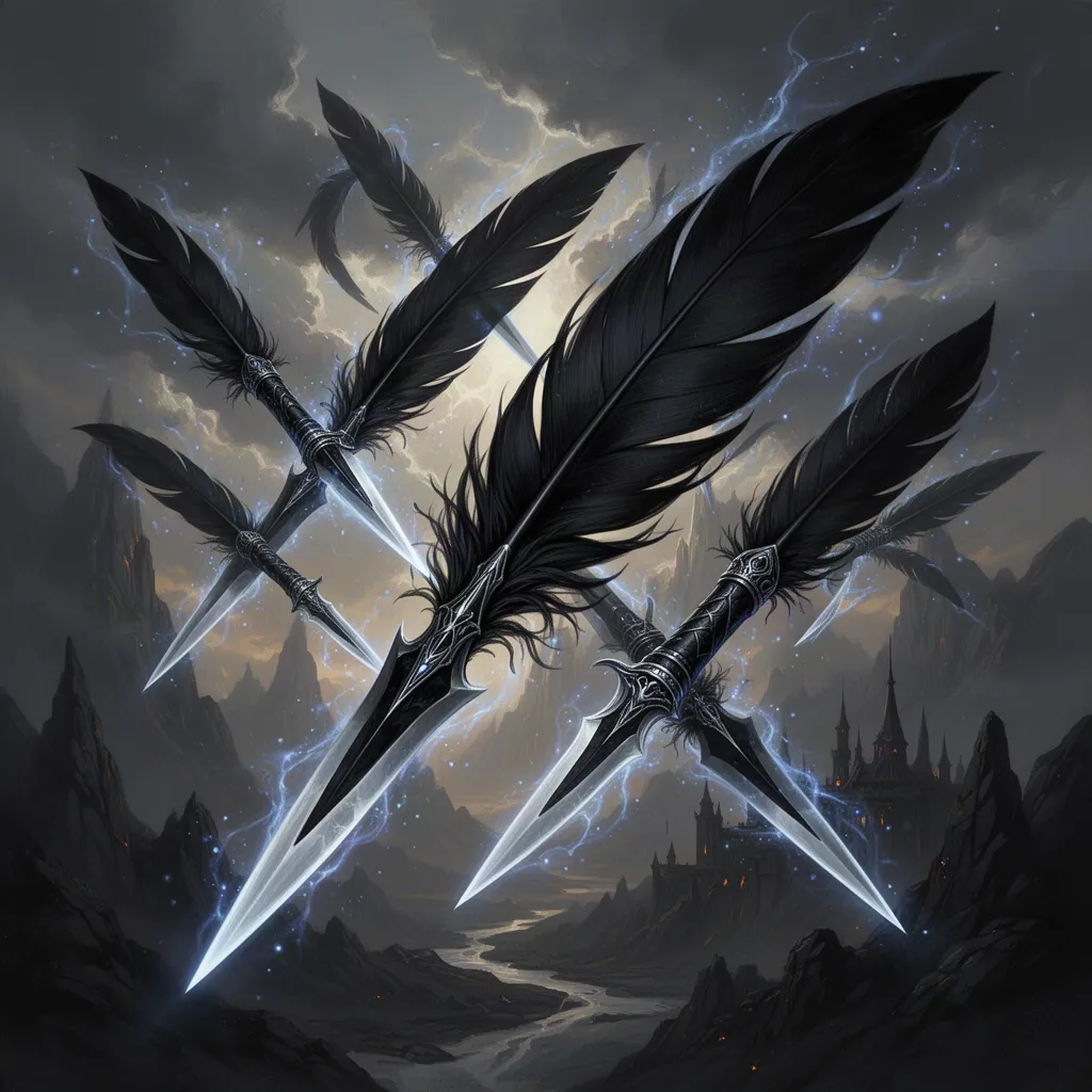 Artwork for Sharp-Point Feather Daggers