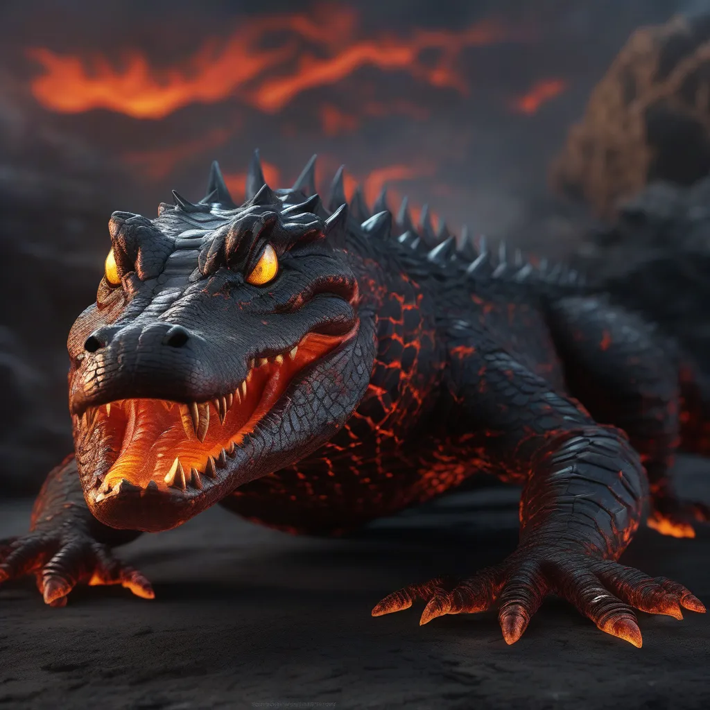 Artwork for Lava Alligator