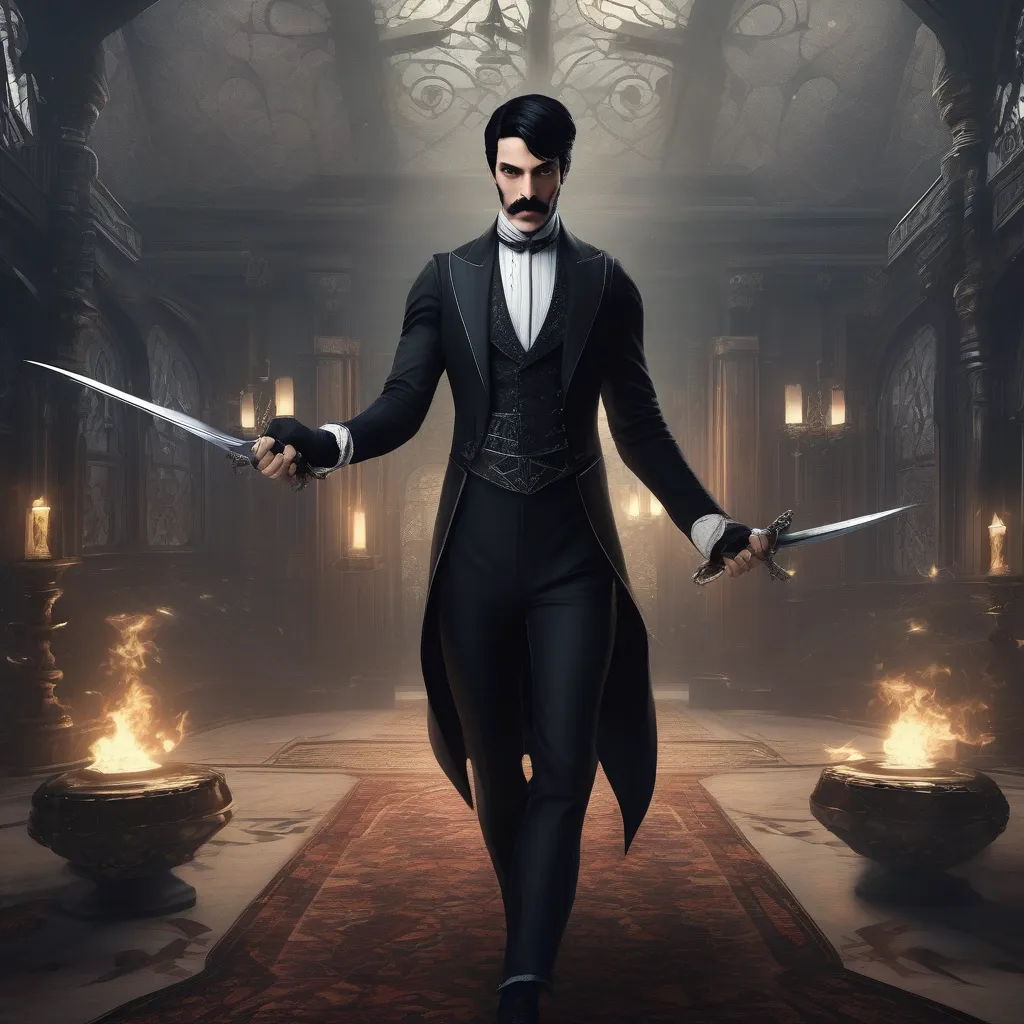 Gomez Addams artwork 2