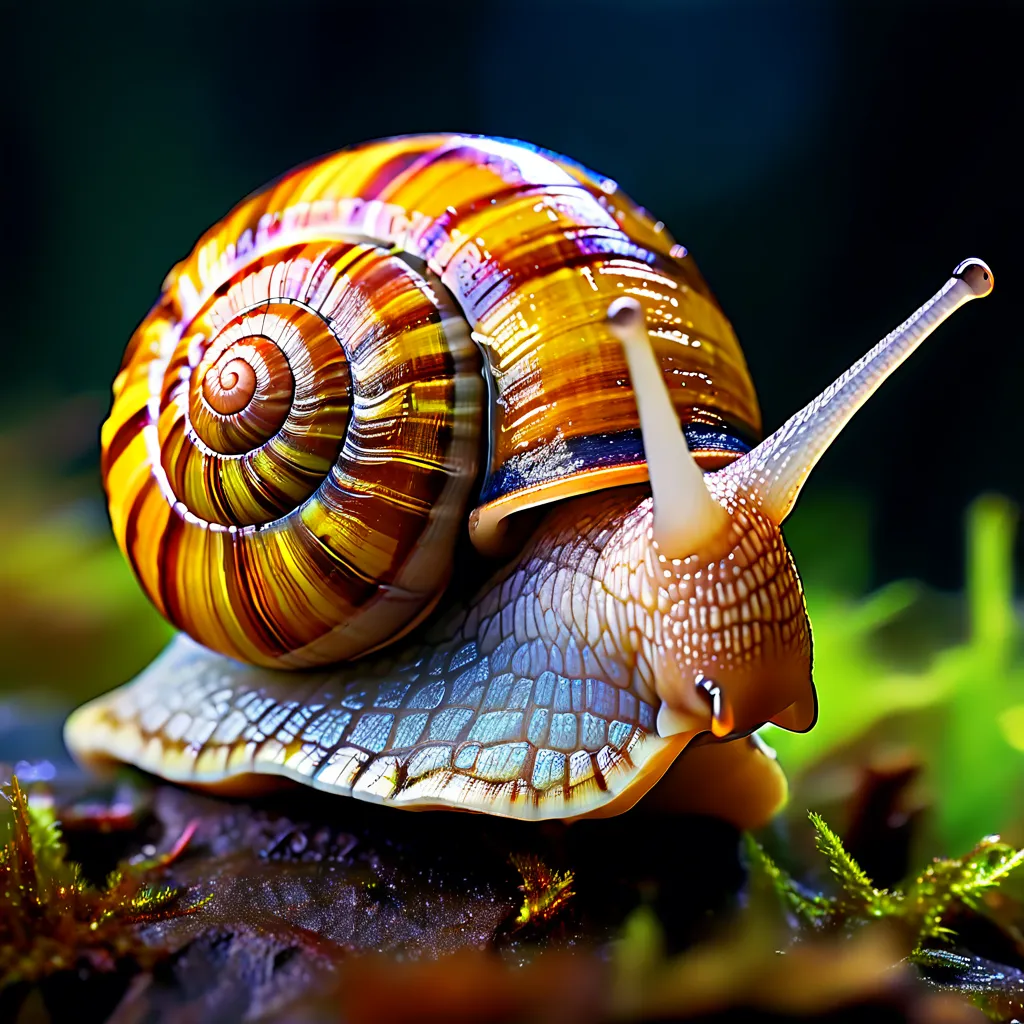 Ancient Forgotten Snail artwork 2