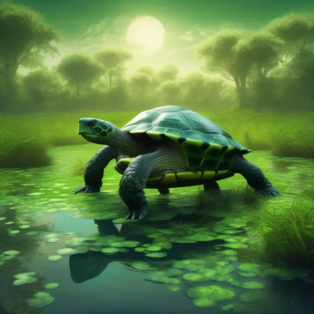 Abyss Swamp Giant Turtle artwork 2