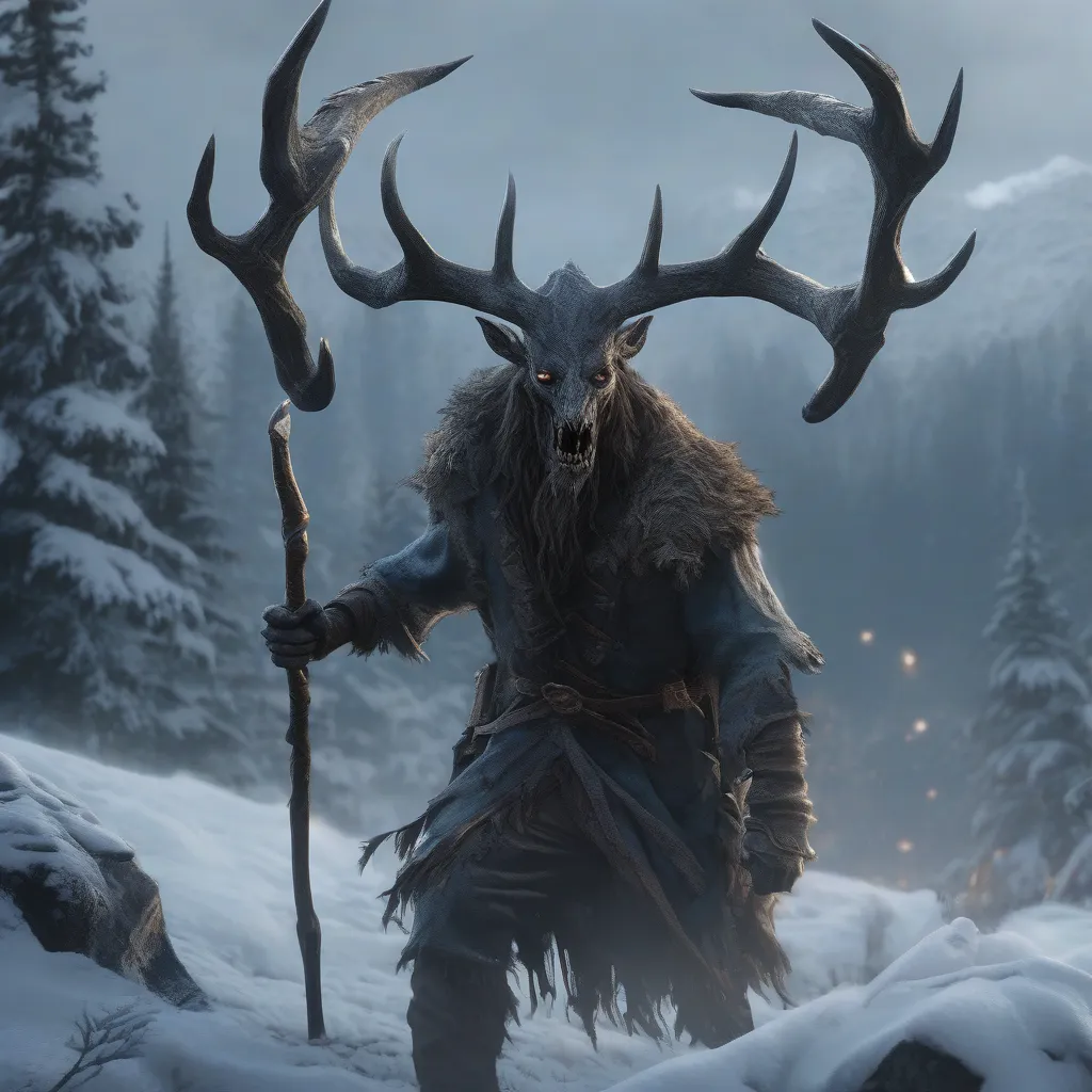 Jake The Hunter (wendigo) artwork 2