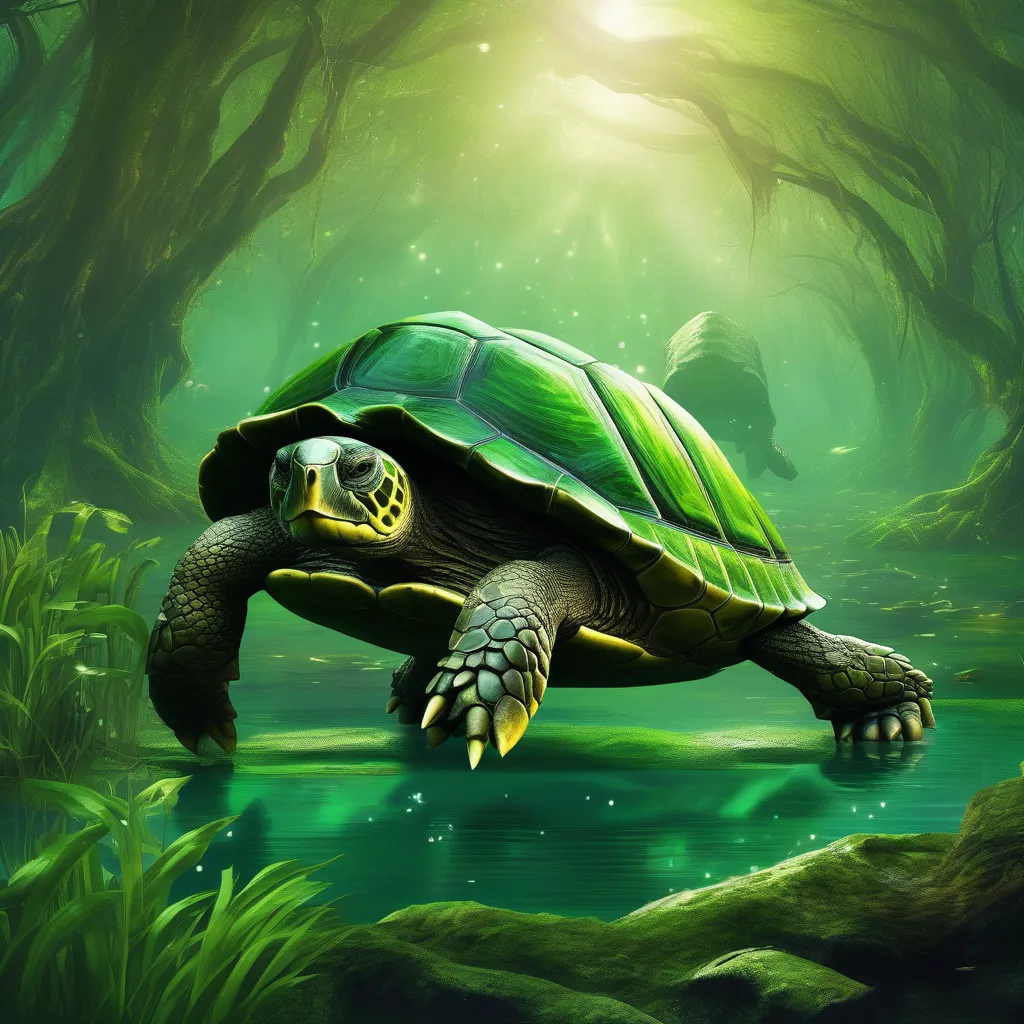 Abyss Swamp Giant Turtle artwork 3