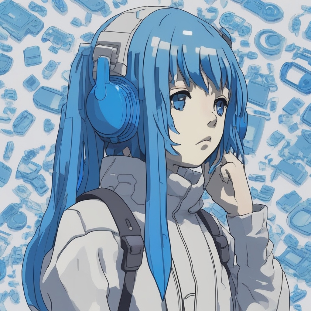 Controller Blue artwork 2