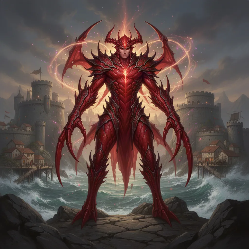 Artwork for King Baros — The Crimson Crab King