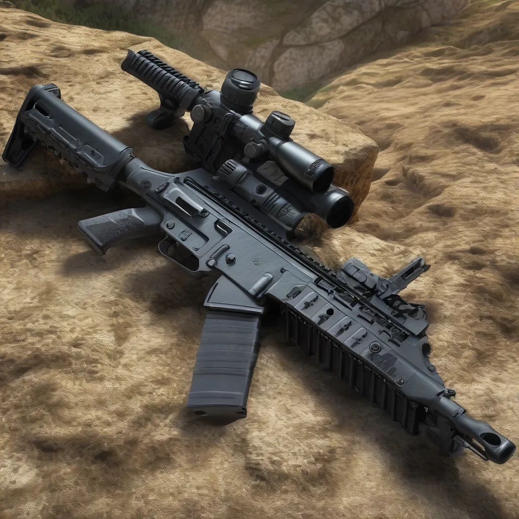 Artwork for Fn Minimi Machine Gun