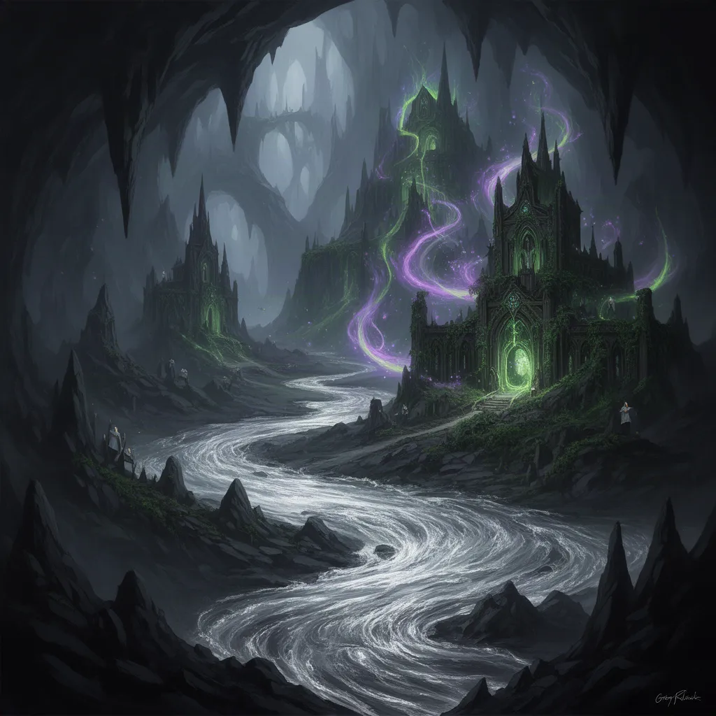 Caverns Of Distortion artwork 2