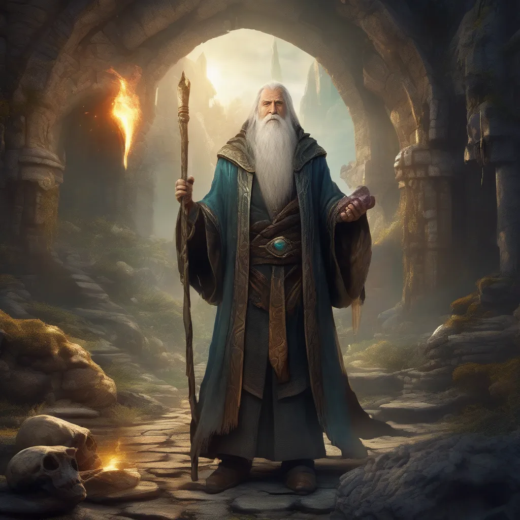 Artwork for jarry the old mage