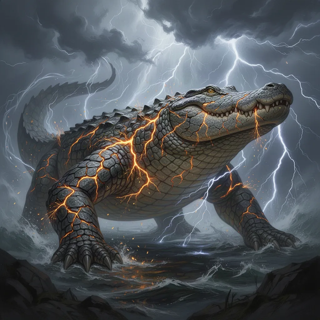 Artwork for Thunder Stone Crocodile