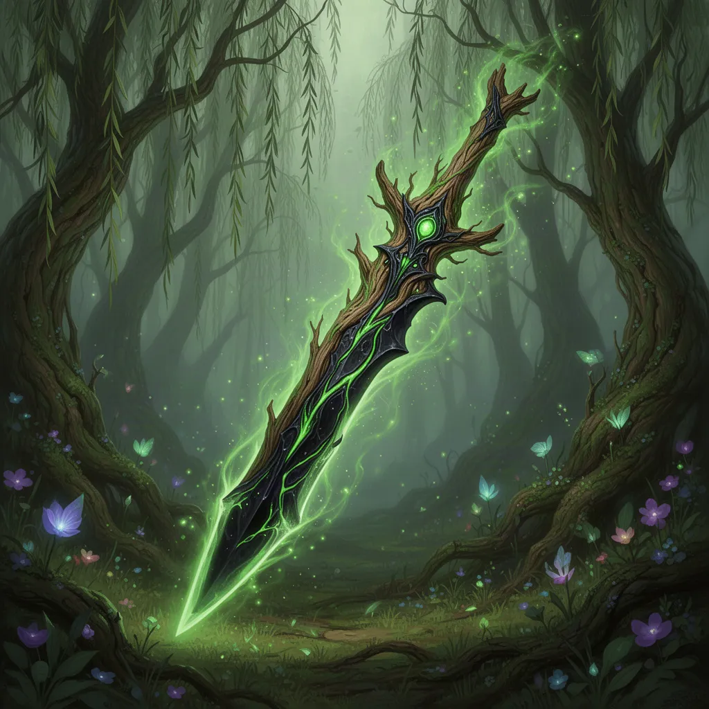Artwork for Livingwood Fae Bastard Sword