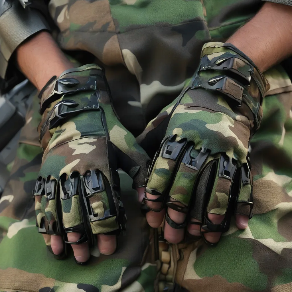 Artwork for Marine Corps Metal-Plated Gloves
