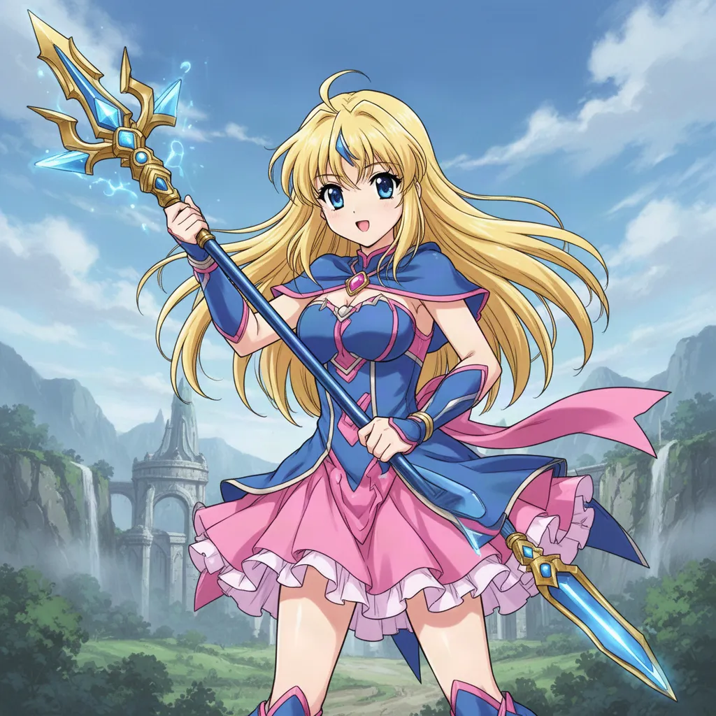 Artwork for Dark Magician Girl