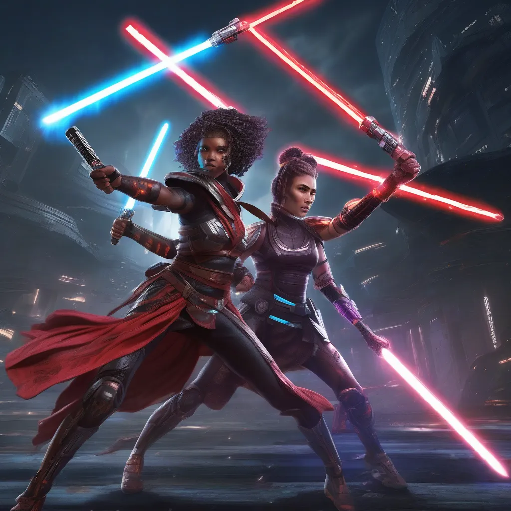 Syth Ray & Sith Rivera Skywalker artwork 3