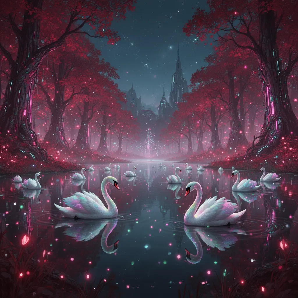Swan Lake ✨City artwork 3
