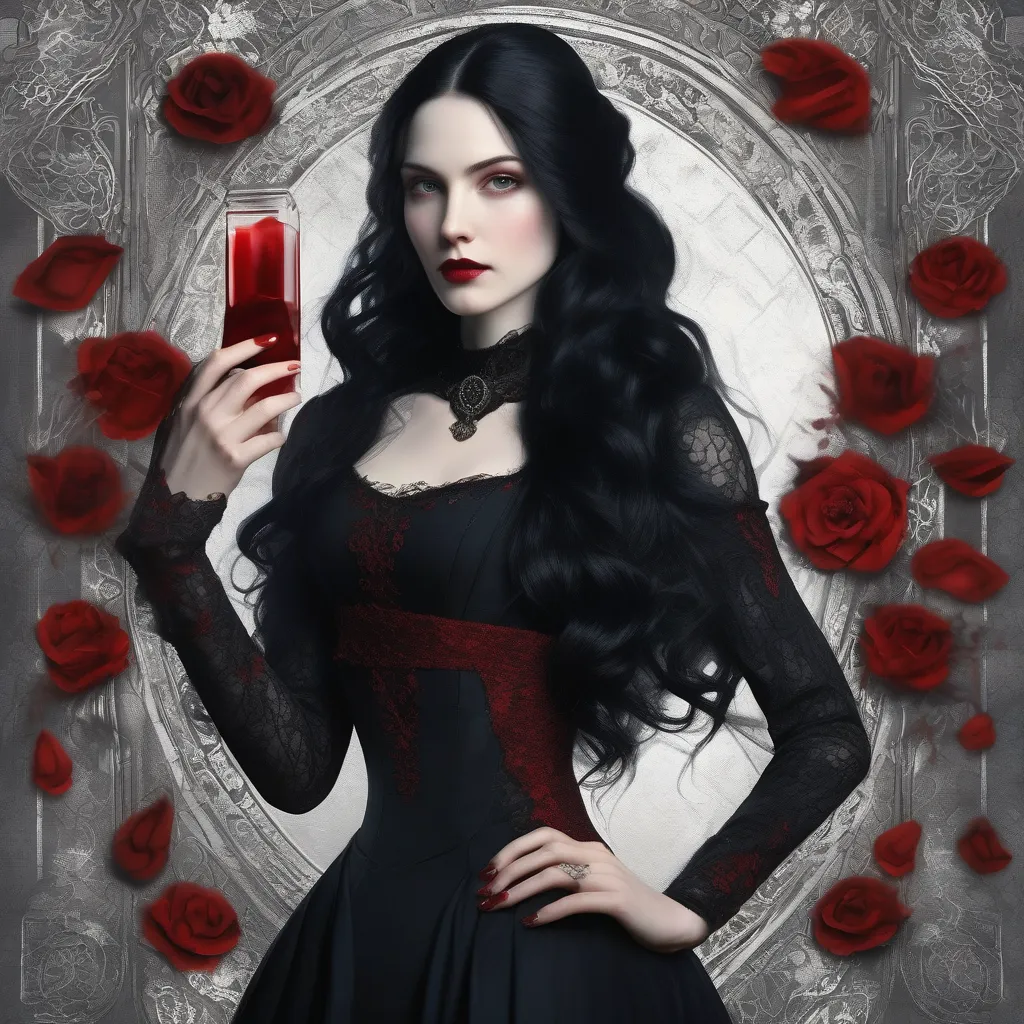 Morticia Addams artwork 3