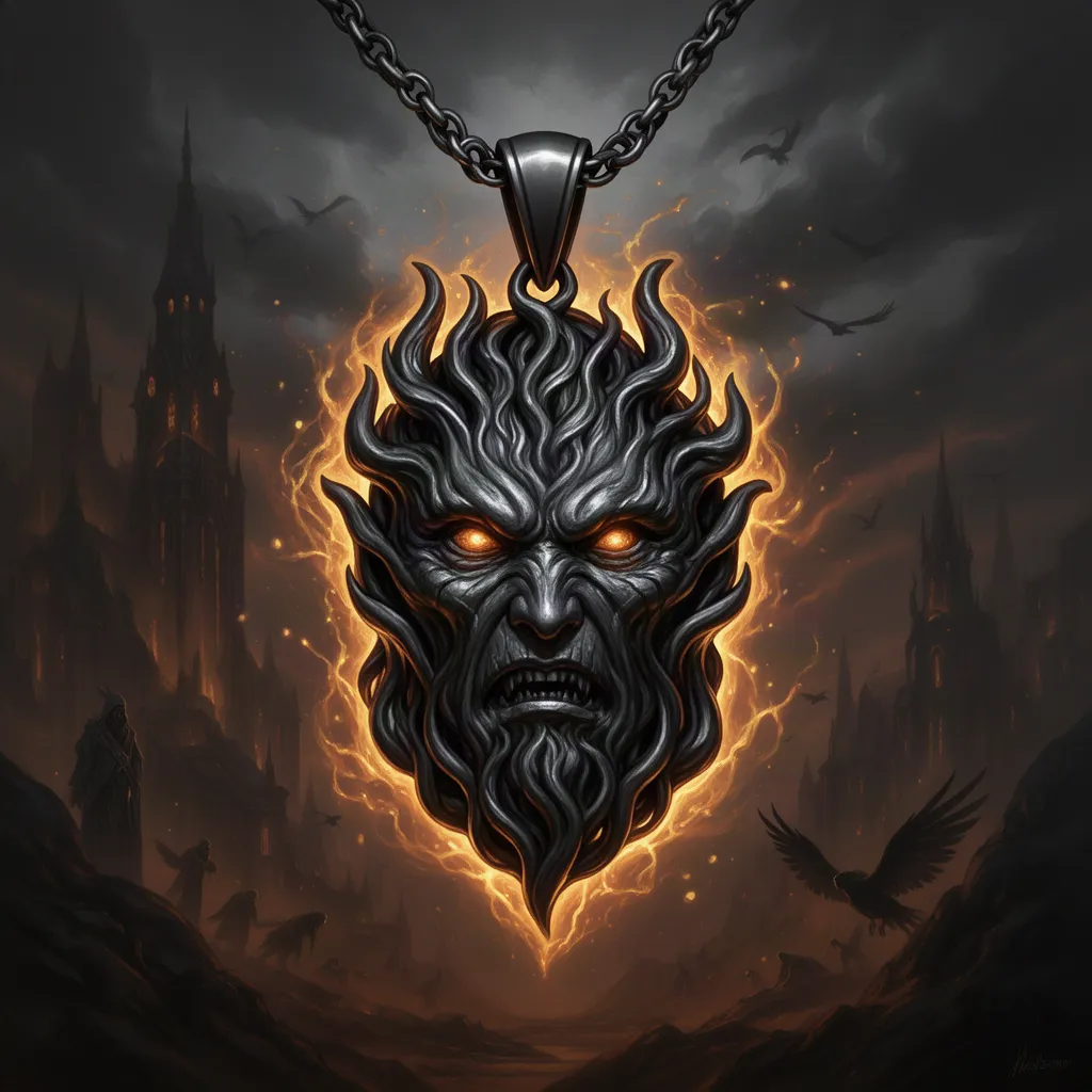 Artwork for God Of Fear Pendant