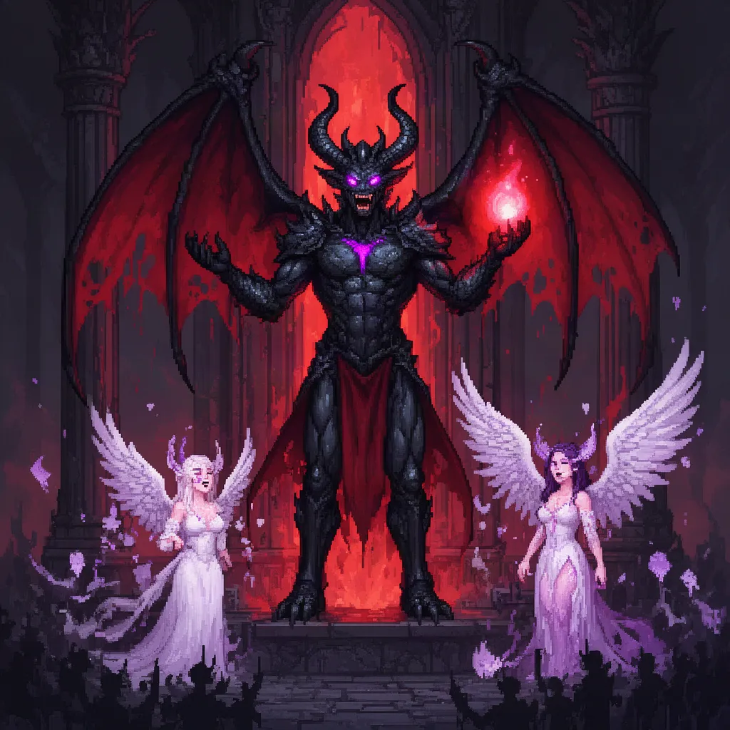 Vexariel The Archfiend Of Desires artwork 2