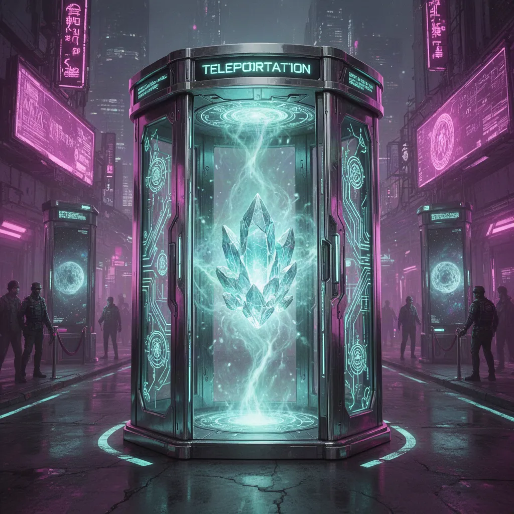 Artwork for Interdimensional Teleportation Booth