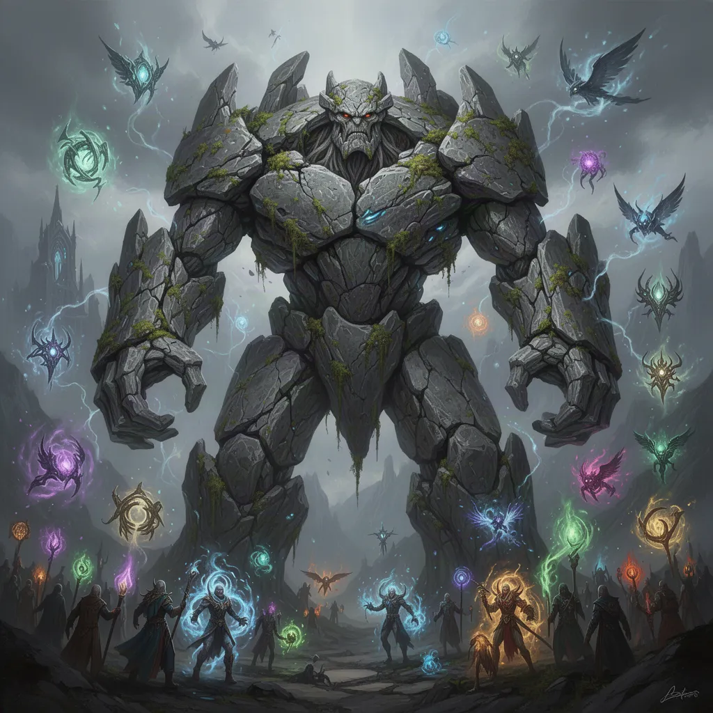 Artwork for Elder Golem