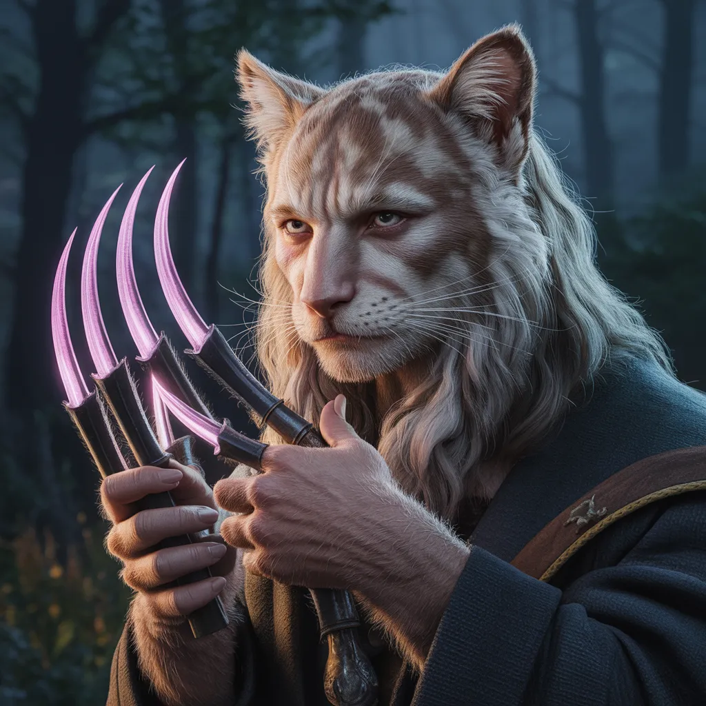Artwork for Retractable Sharp Claws.