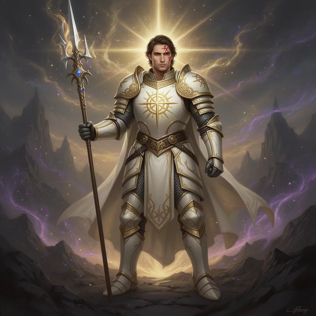 Artwork for Sir Kael Varenn Paladin De Senhmara