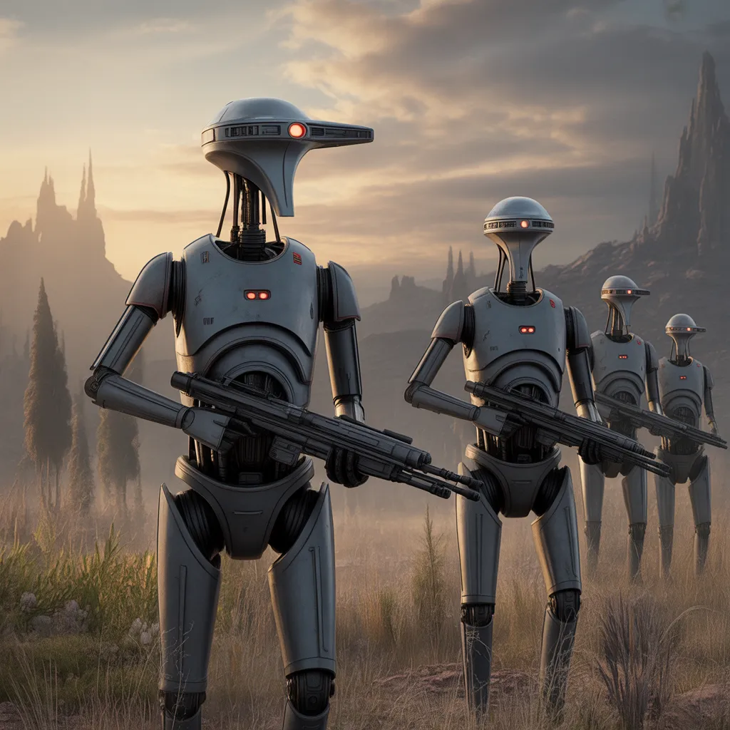 B1 Battle Droid Squad artwork 2