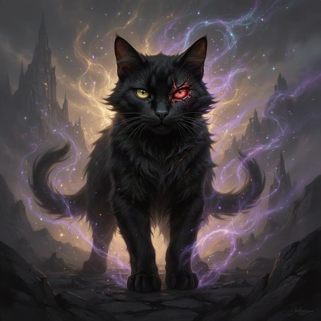 Artwork for Barn Shadow Displacer Cat