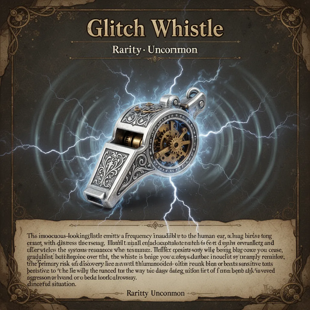 Artwork for Glitch Whistle