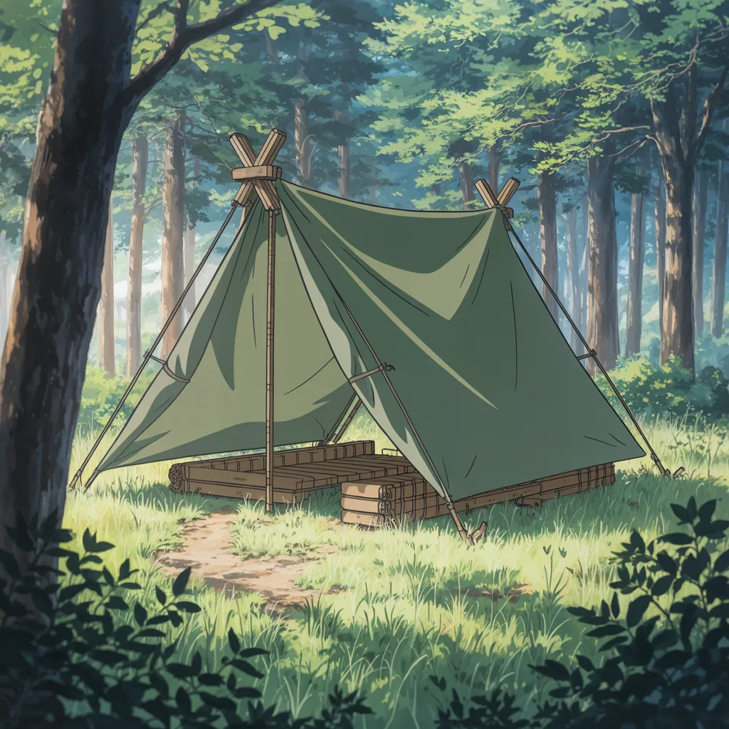 Artwork for The Shinrinsei Field Tent (森林精野営幕)