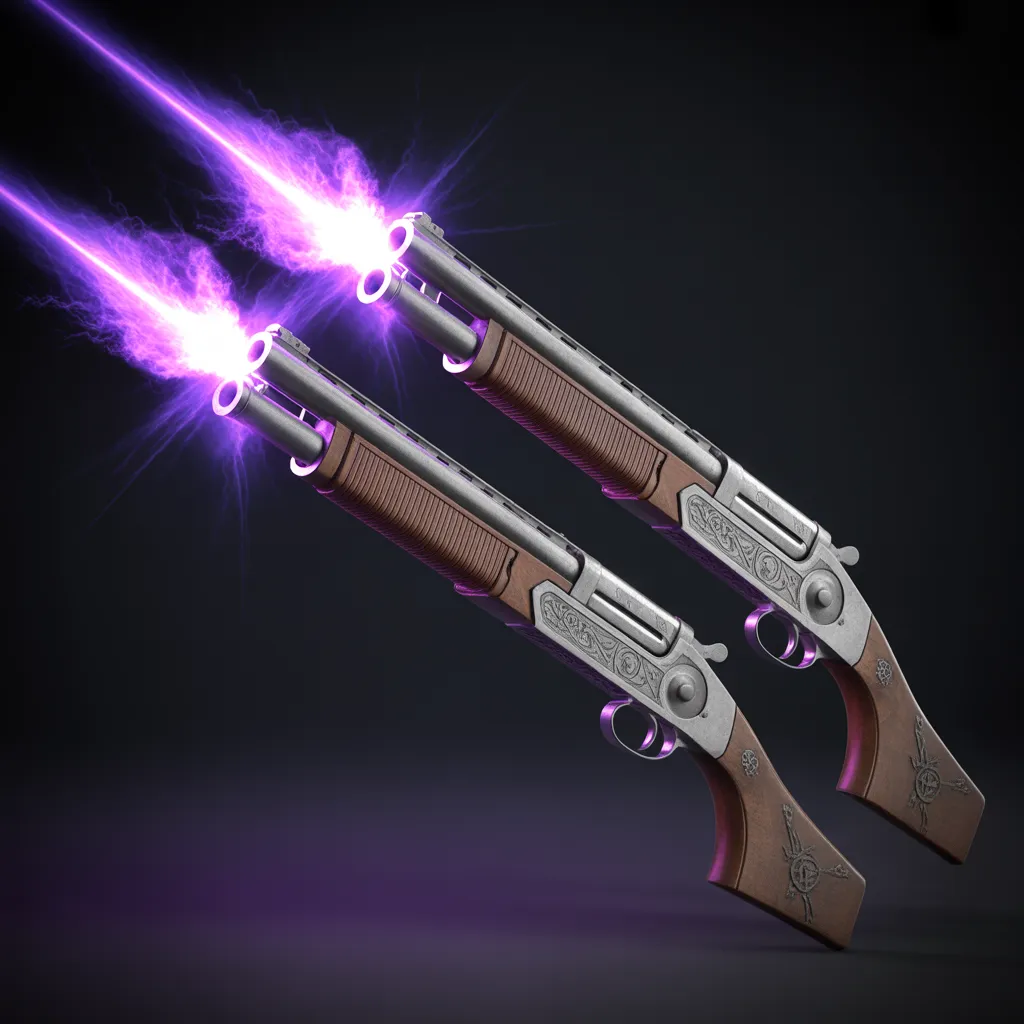 Magical Twin Pump Shotguns (Cloned) artwork 2