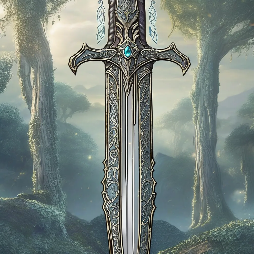 Artwork for sword of anti-elf