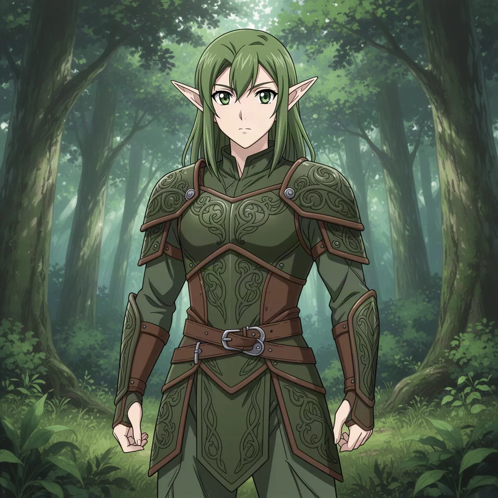 Artwork for Elvish Hide Armor