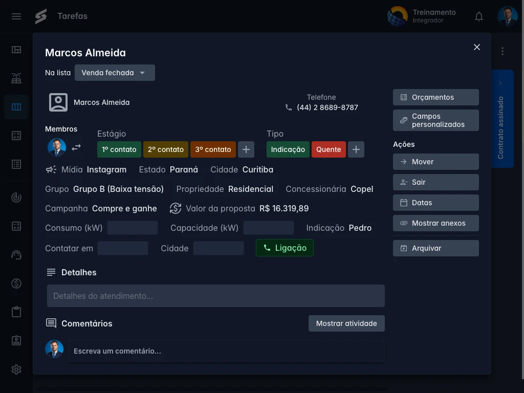 Card CRM