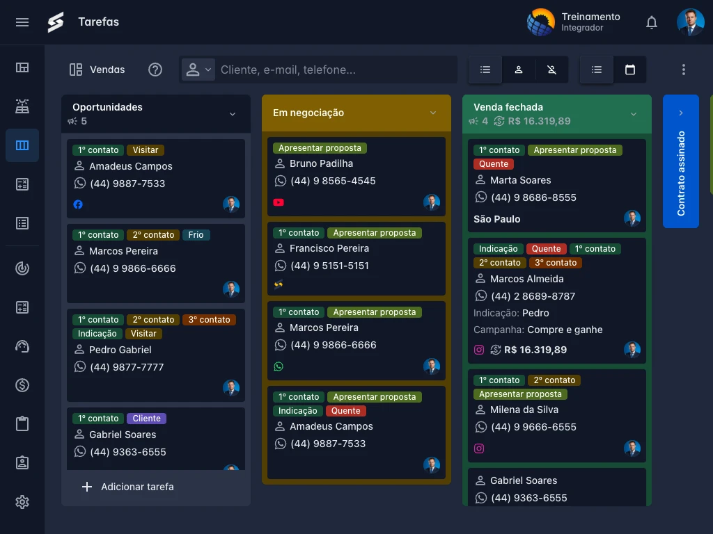Quadro CRM