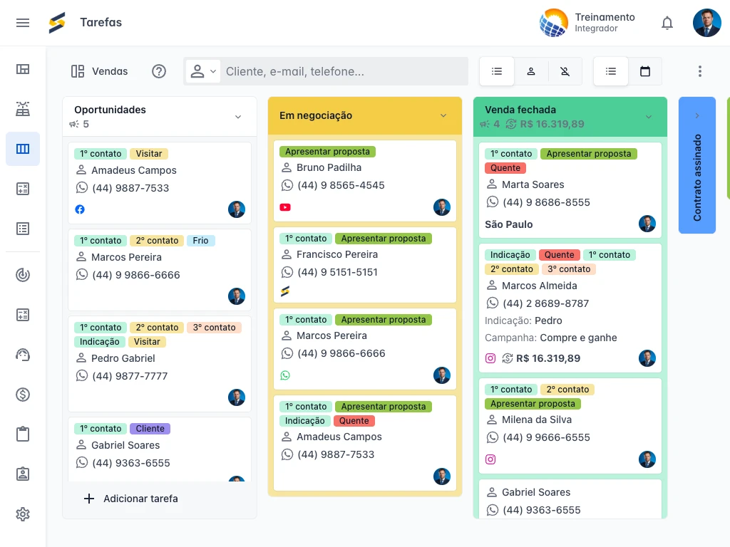 Quadro CRM