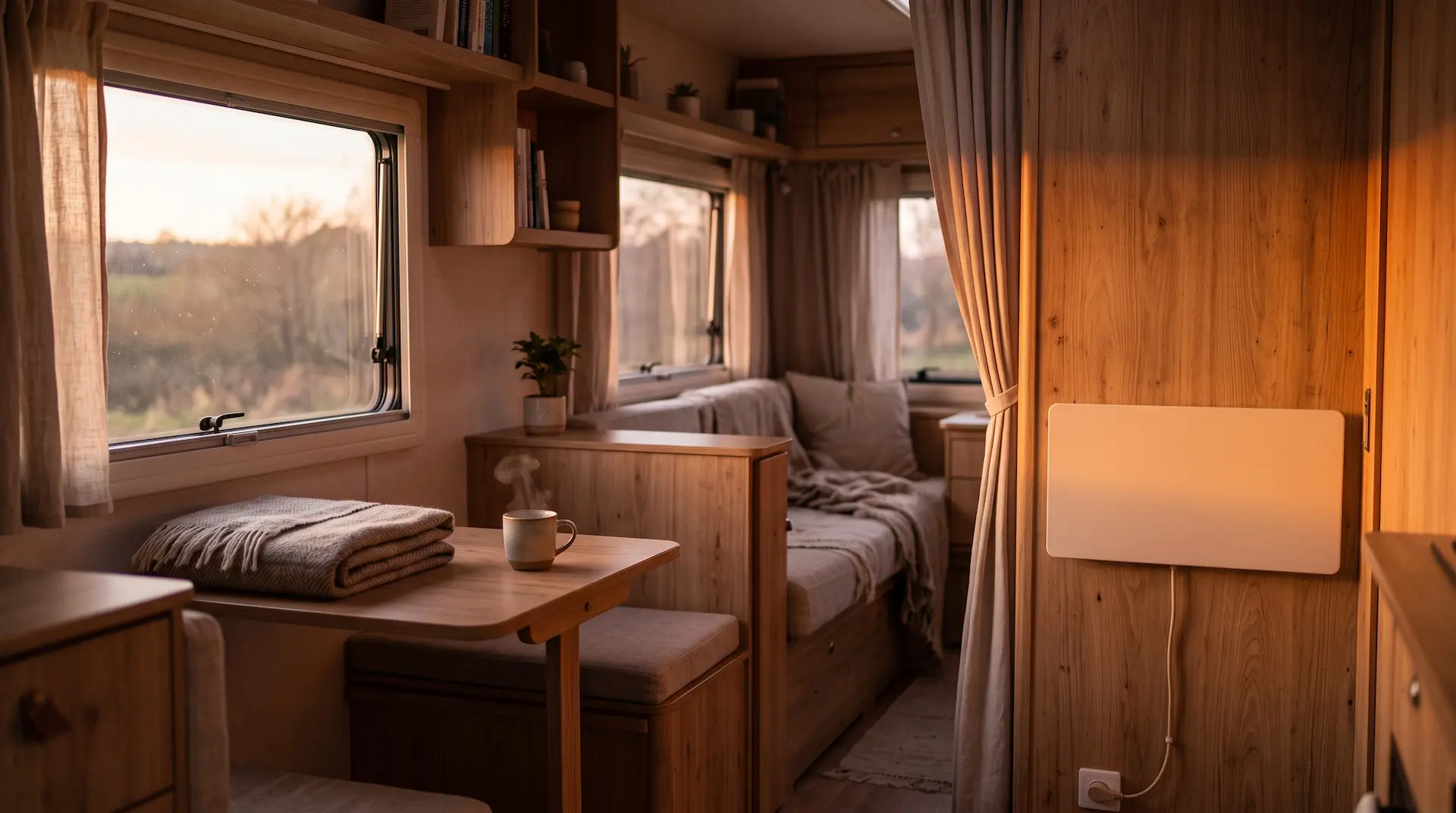 Karavan ve Tiny House Isıtma: Küçük Alanda Büyük Konfor